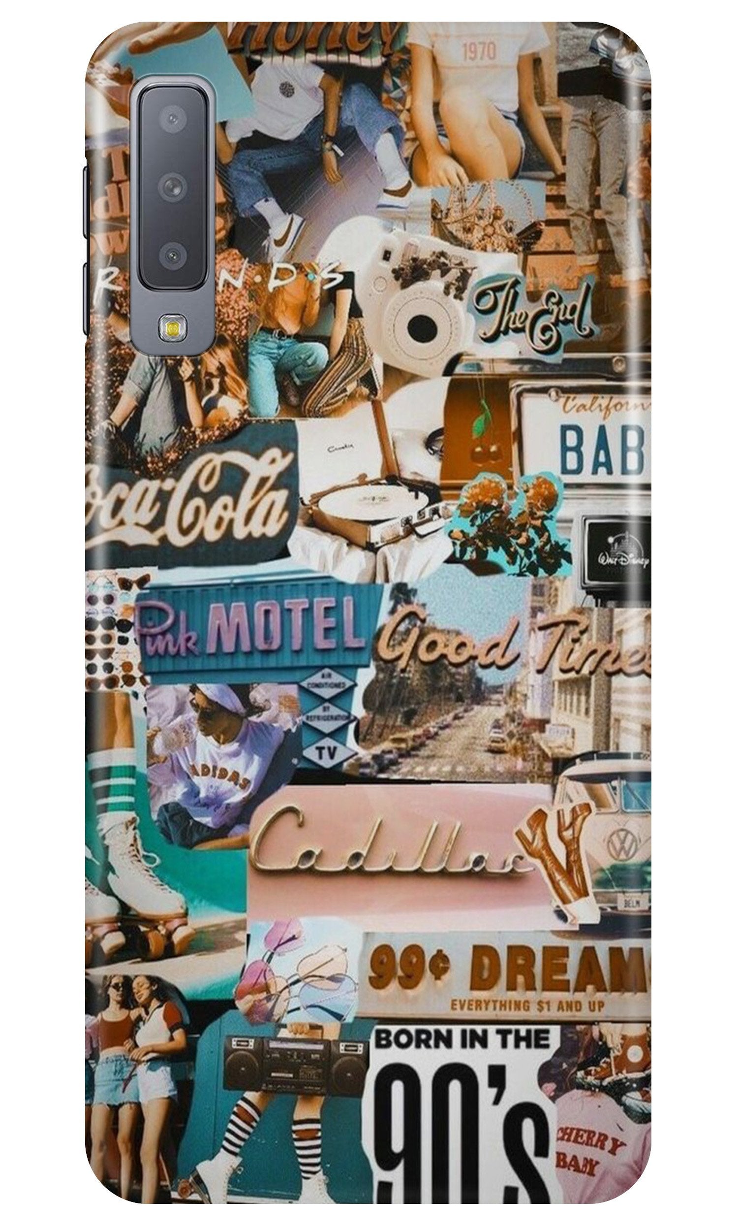 Vintage Design Mobile Back Case for Samung Galaxy A70s (Design - 284) Vintage Design Case for Samung Galaxy A70s (Design No. 284)