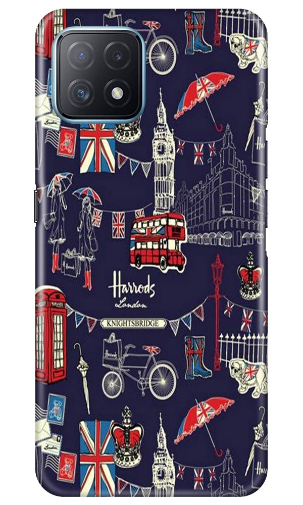 Love London Mobile Back Case for Oppo A73 5G (Design - 75) Love London Case for Oppo A73 5G