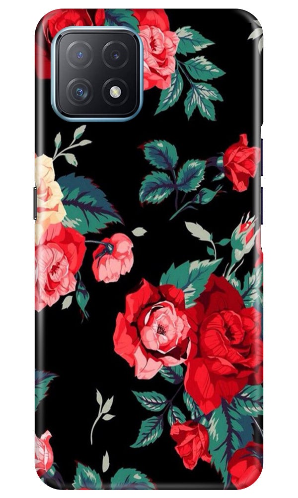 Red Rose2 Mobile Back Case for Oppo A73 5G (Design - 81) Red Rose2 Case for Oppo A73 5G