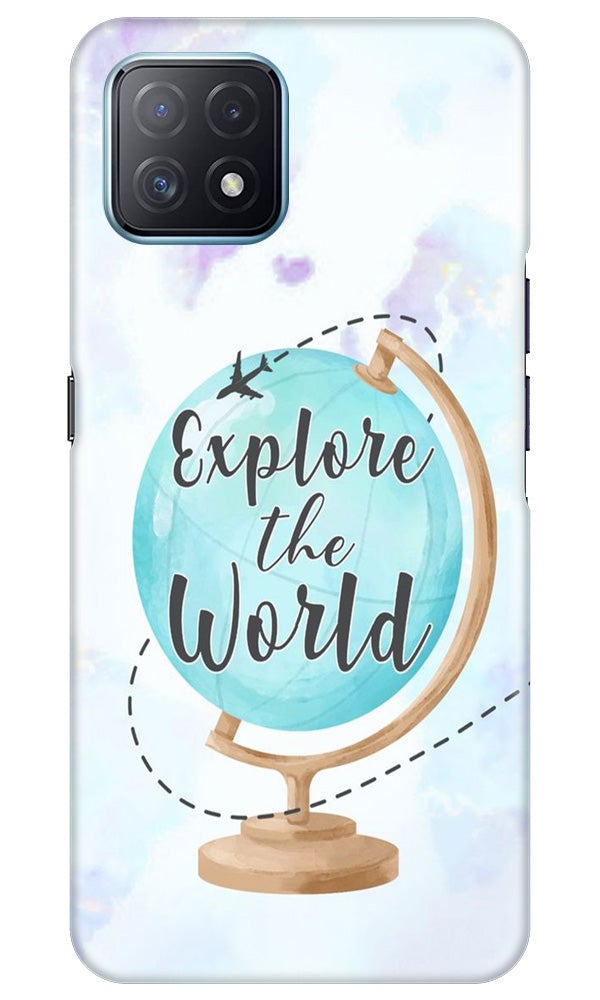 Explore the World Mobile Back Case for Oppo A72 5G (Design - 207) Explore the World Case for Oppo A72 5G (Design No. 207)