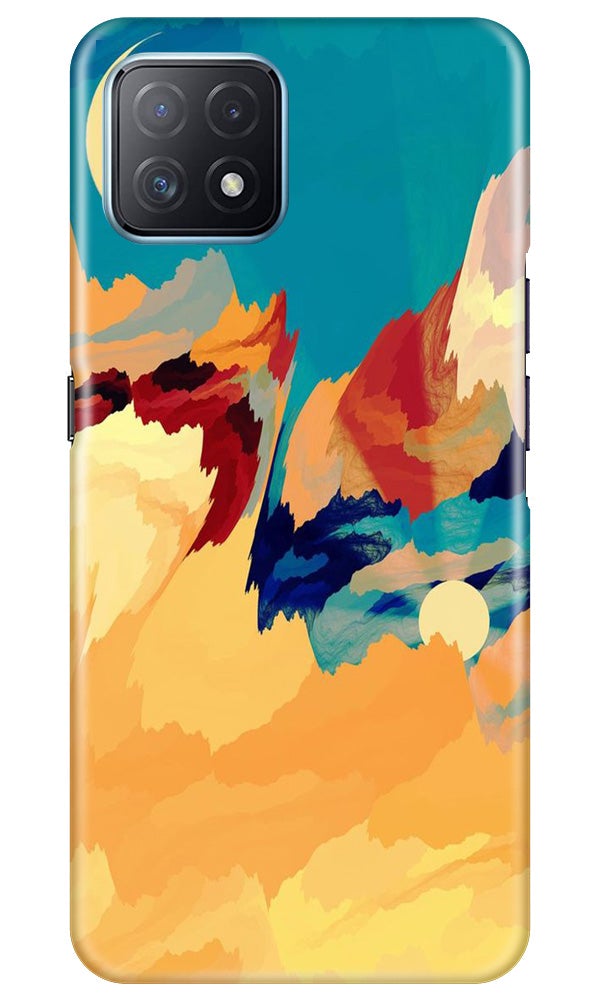 Modern Art Mobile Back Case for Oppo A73 5G (Design - 236) Modern Art Case for Oppo A73 5G (Design No. 236)