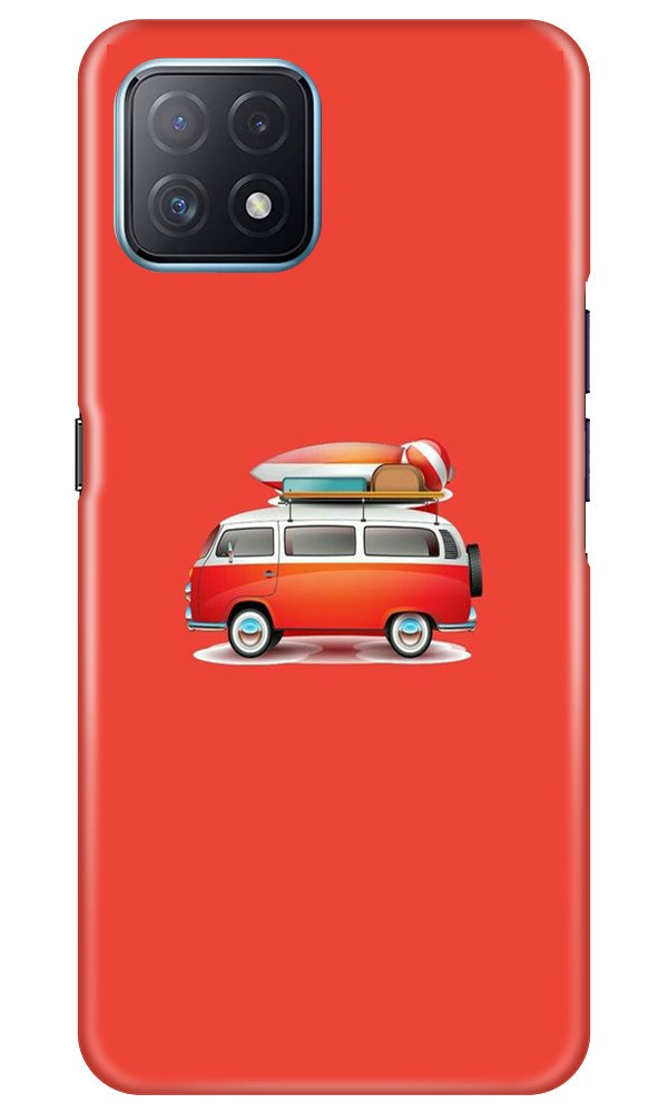 Travel Bus Mobile Back Case for Oppo A72 5G (Design - 258) Travel Bus Case for Oppo A72 5G (Design No. 258)