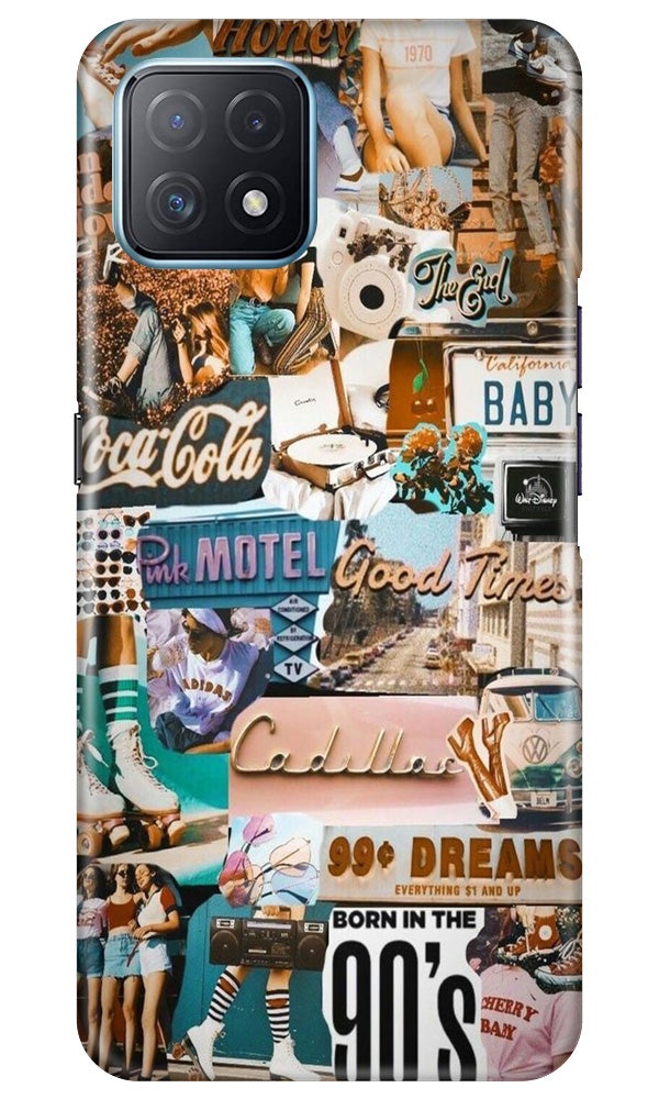 Vintage Design Mobile Back Case for Oppo A72 5G (Design - 284) Vintage Design Case for Oppo A72 5G (Design No. 284)