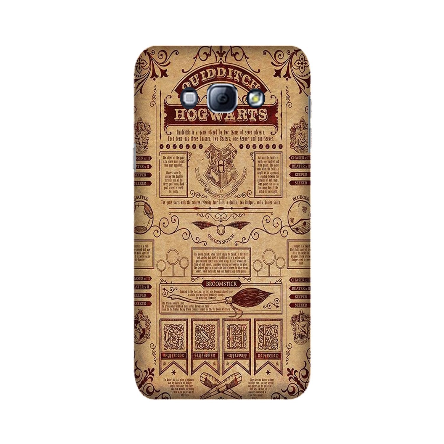 Hogwarts Mobile Back Case for Galaxy A8 (2015) (Design - 304) Hogwarts Mobile Back Case for Galaxy A8 (2015) (Design - 304)