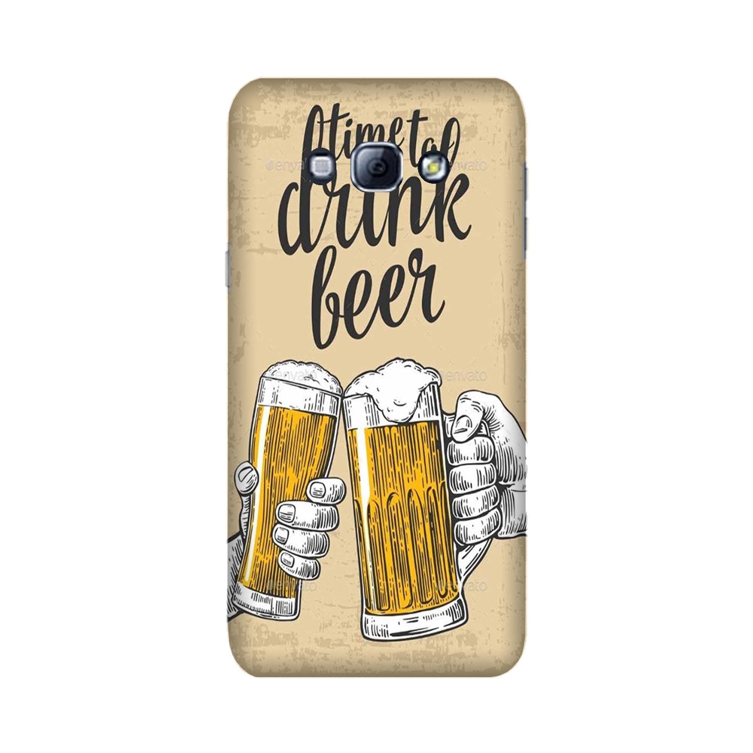 Drink Beer Mobile Back Case for Galaxy A8 (2015) (Design - 328) Drink Beer Mobile Back Case for Galaxy A8 (2015) (Design - 328)