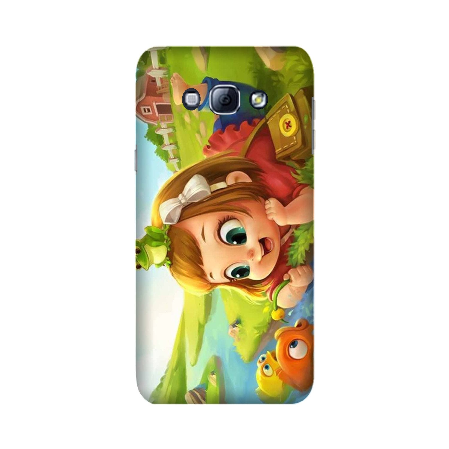 Baby Girl Mobile Back Case for Galaxy A8 (2015) (Design - 339) Baby Girl Mobile Back Case for Galaxy A8 (2015) (Design - 339)