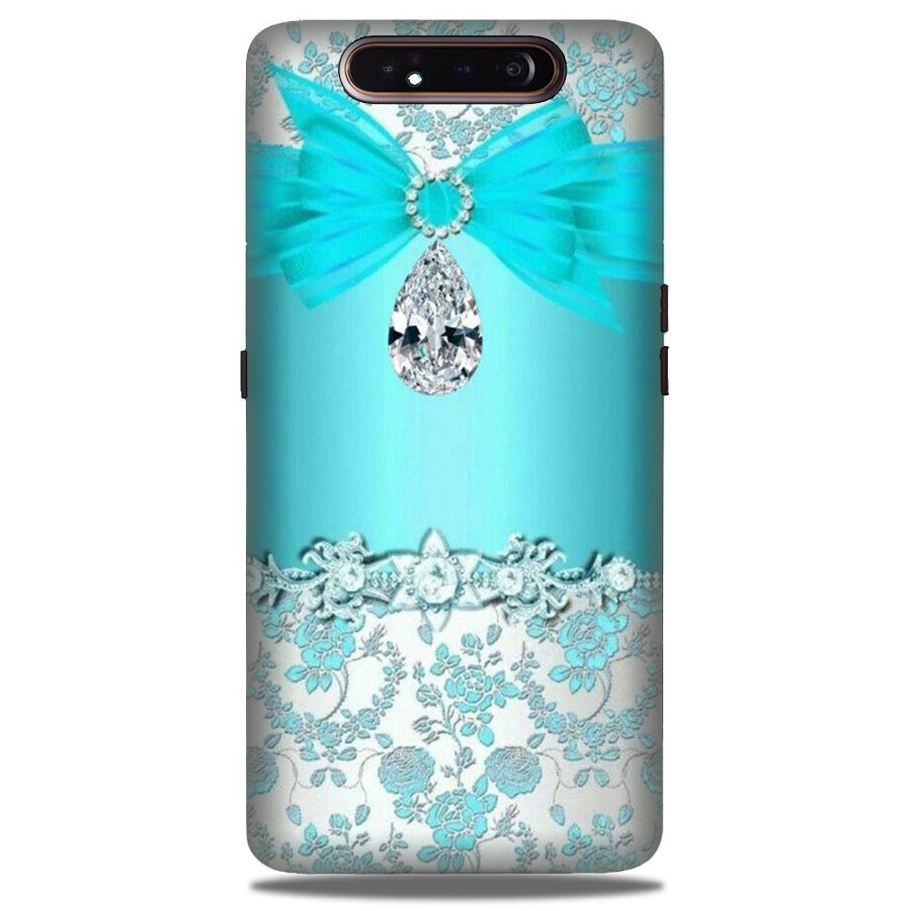 Shinny Blue Background Case for Samsung Galaxy A90 Shinny Blue Background Case for Samsung Galaxy A90