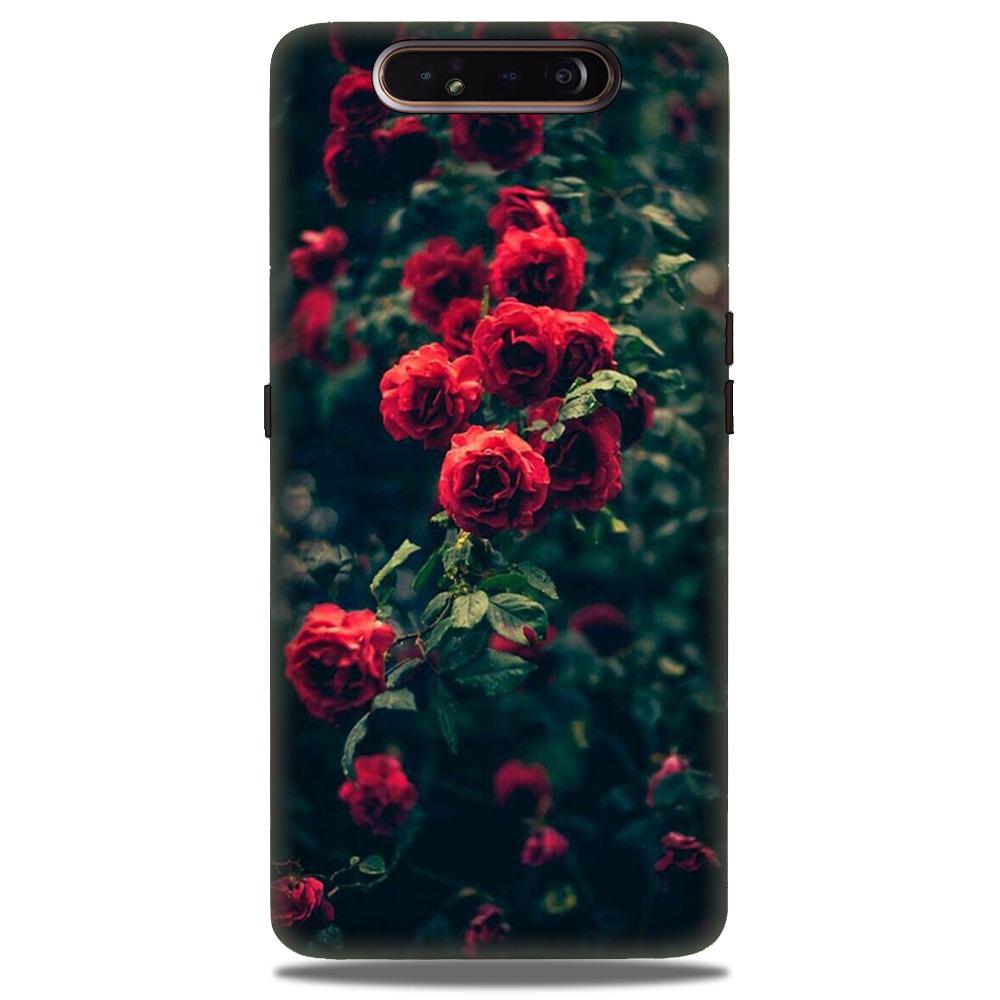 Red Rose Case for Samsung Galaxy A80 Red Rose Case for Samsung Galaxy A80