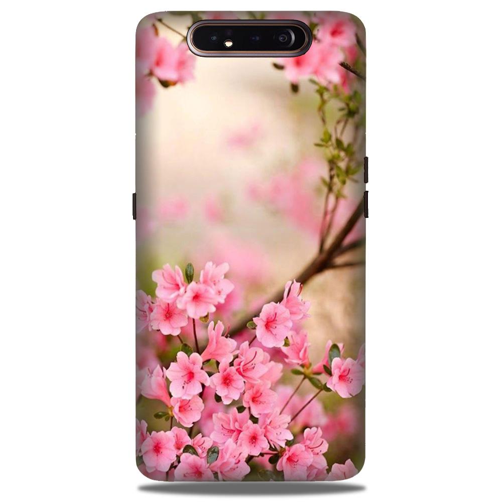 Pink flowers Case for Samsung Galaxy A90 Pink flowers Case for Samsung Galaxy A90