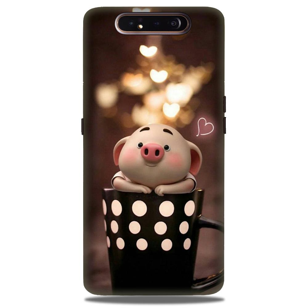 Cute Bunny Case for Samsung Galaxy A80 (Design No. 213) Cute Bunny Case for Samsung Galaxy A80 (Design No. 213)