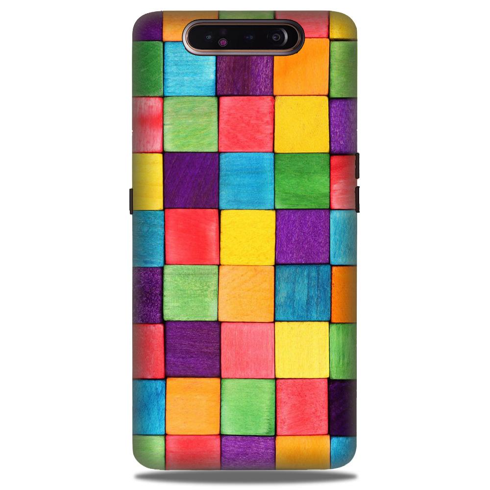 Colorful Square Case for Samsung Galaxy A80 (Design No. 218) Colorful Square Case for Samsung Galaxy A80 (Design No. 218)