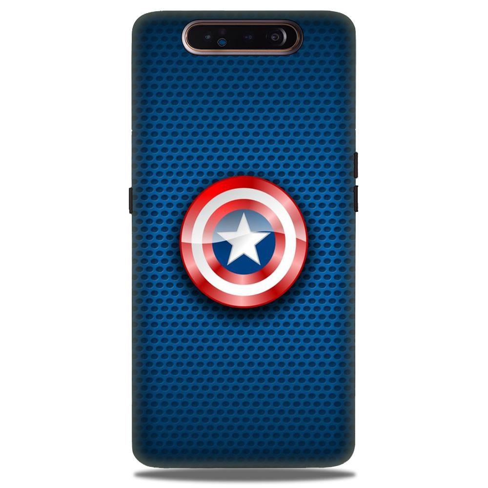 Captain America Shield Case for Samsung Galaxy A80 (Design No. 253) Captain America Shield Case for Samsung Galaxy A80 (Design No. 253)