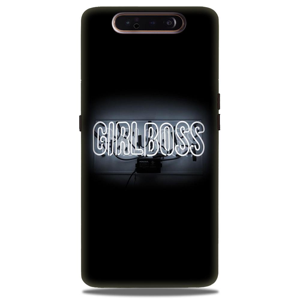Girl Boss Black Case for Samsung Galaxy A80 (Design No. 268) Girl Boss Black Case for Samsung Galaxy A80 (Design No. 268)