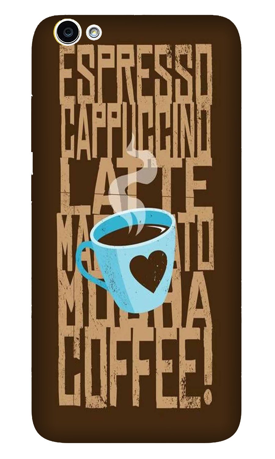 Love Coffee Mobile Back Case for Oppo A83 (Design - 351) Love Coffee Mobile Back Case for Oppo A83 (Design - 351)