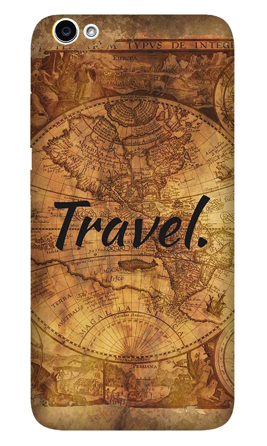 Travel Mobile Back Case for Oppo A83 (Design - 375) Travel Mobile Back Case for Oppo A83 (Design - 375)