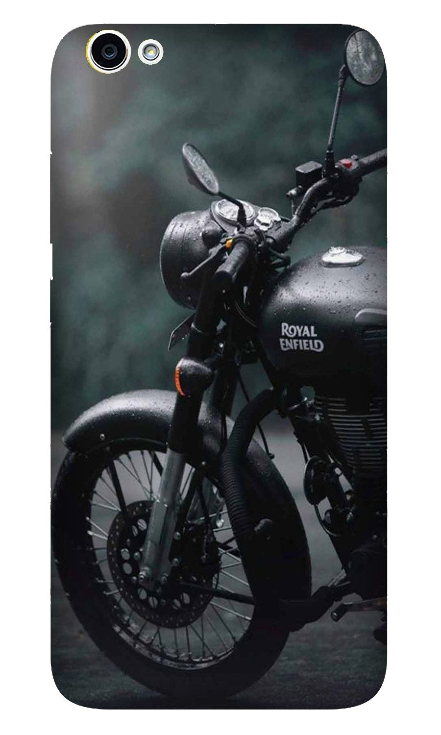 Royal Enfield Mobile Back Case for Vivo V5 Plus (Design - 380)