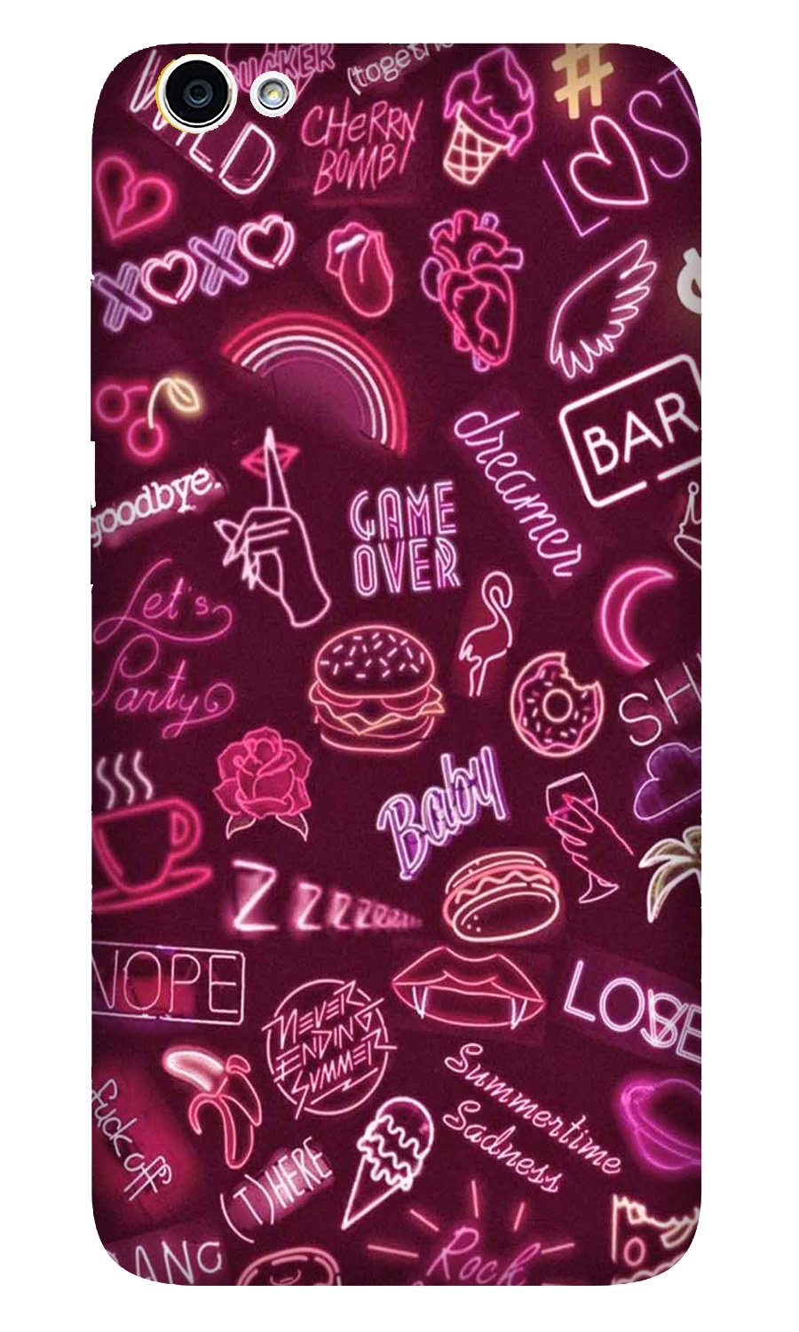 Party Theme Mobile Back Case for Oppo A83 (Design - 392) Party Theme Mobile Back Case for Oppo A83 (Design - 392)
