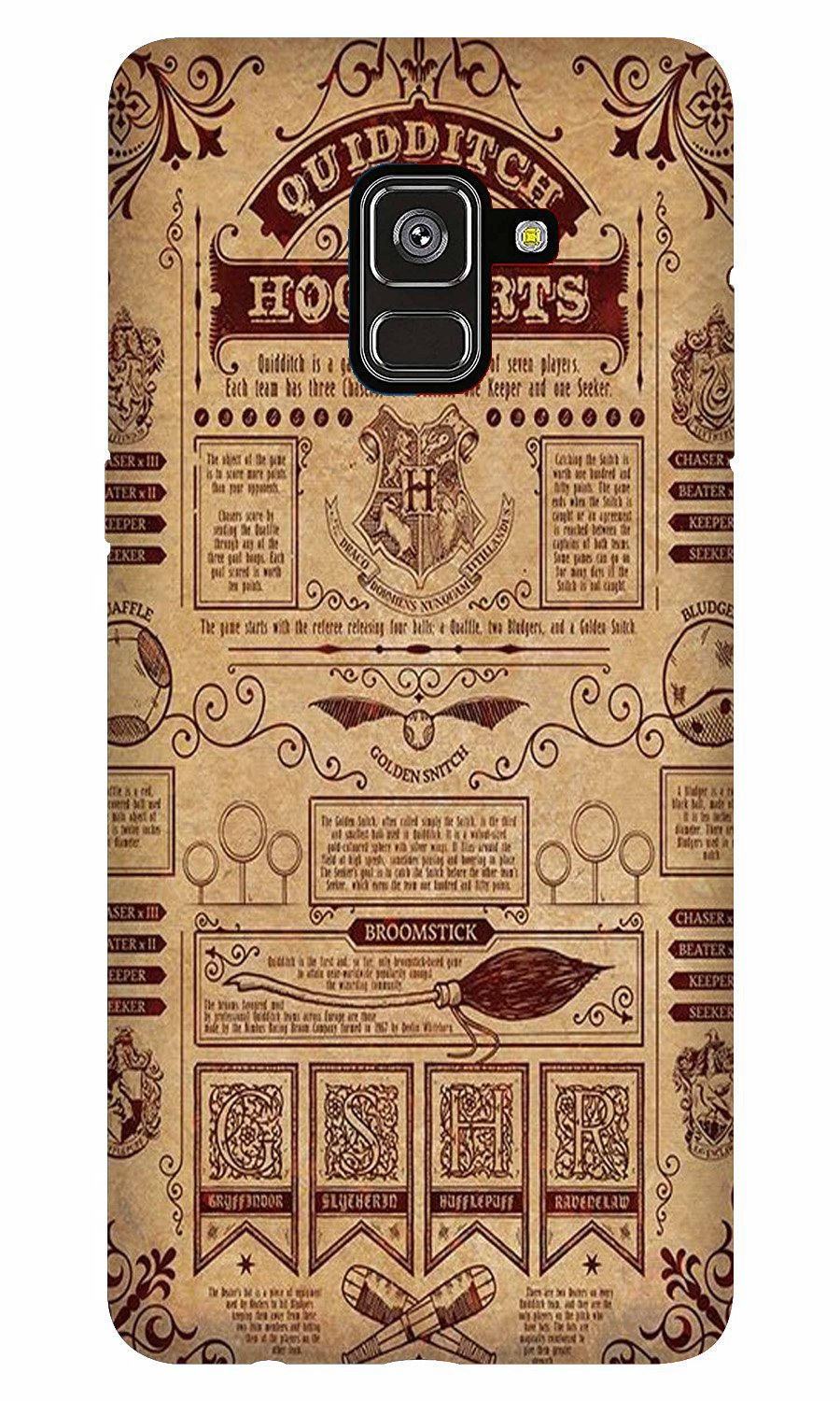 Hogwarts Mobile Back Case for Galaxy A8 Plus (Design - 304) Hogwarts Mobile Back Case for Galaxy A8 Plus (Design - 304)