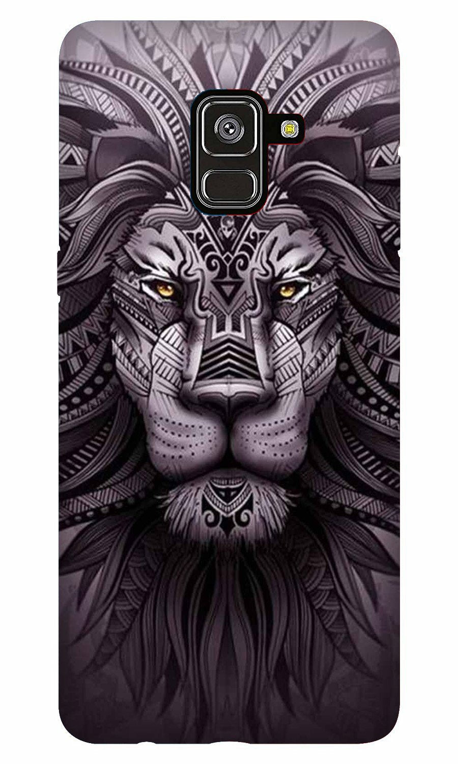 Lion Mobile Back Case for Galaxy A8 Plus (Design - 315) Lion Mobile Back Case for Galaxy A8 Plus (Design - 315)