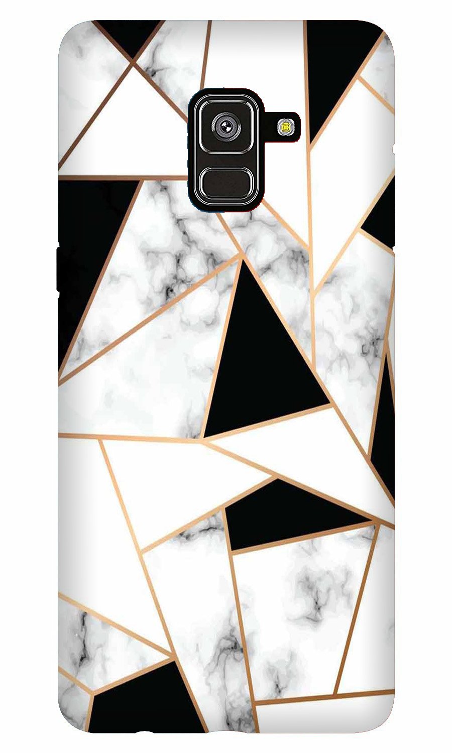 Marble Texture Mobile Back Case for Galaxy A8 Plus (Design - 322) Marble Texture Mobile Back Case for Galaxy A8 Plus (Design - 322)