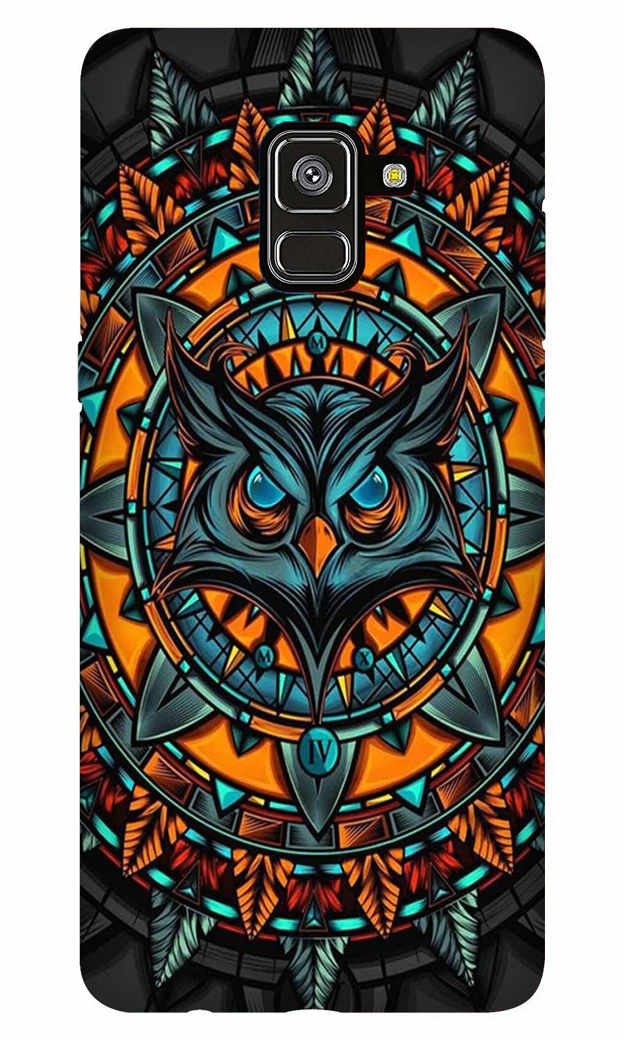 Owl Mobile Back Case for Galaxy A6 (Design - 360) Owl Mobile Back Case for Galaxy A6 (Design - 360)