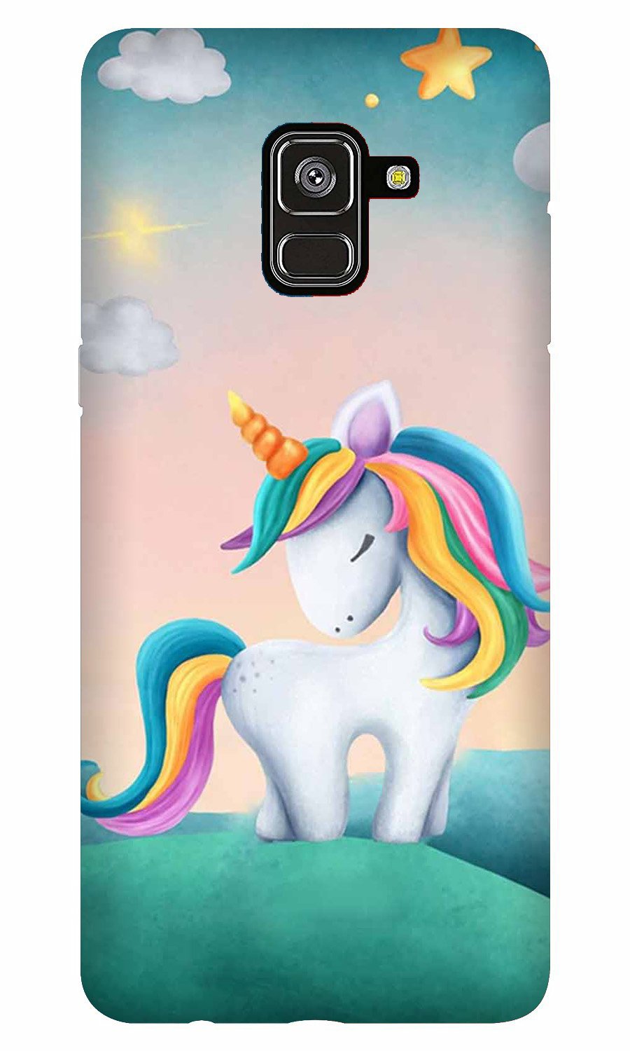 Unicorn Mobile Back Case for Galaxy A6 (Design - 366) Unicorn Mobile Back Case for Galaxy A6 (Design - 366)