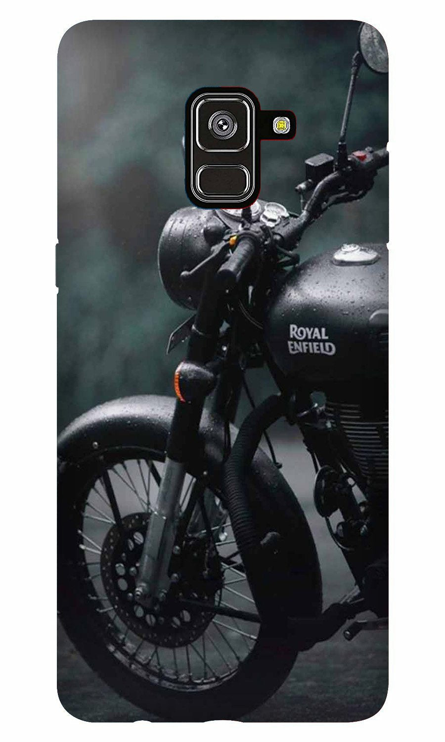 Royal Enfield Mobile Back Case for Galaxy A8 Plus (Design - 380) Royal Enfield Mobile Back Case for Galaxy A8 Plus (Design - 380)