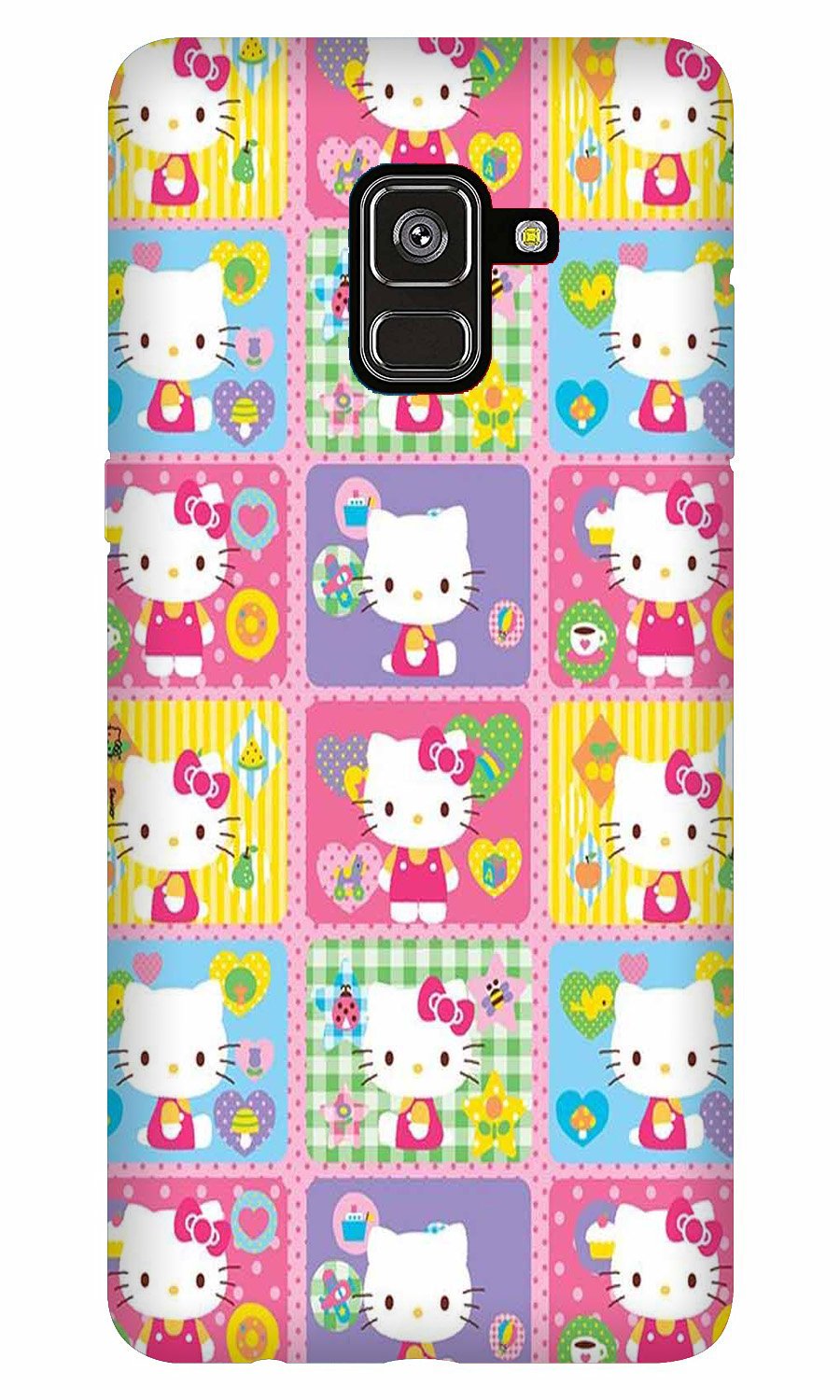 Kitty Mobile Back Case for Galaxy J6 / On6 (Design - 400) Kitty Mobile Back Case for Galaxy J6 / On6 (Design - 400)