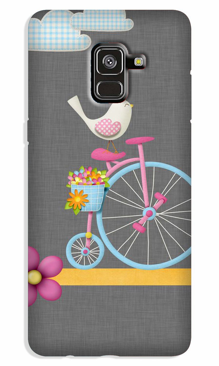 Sparron with cycle Case for Galaxy J6 / On6 Sparron with cycle Case for Galaxy J6 / On6