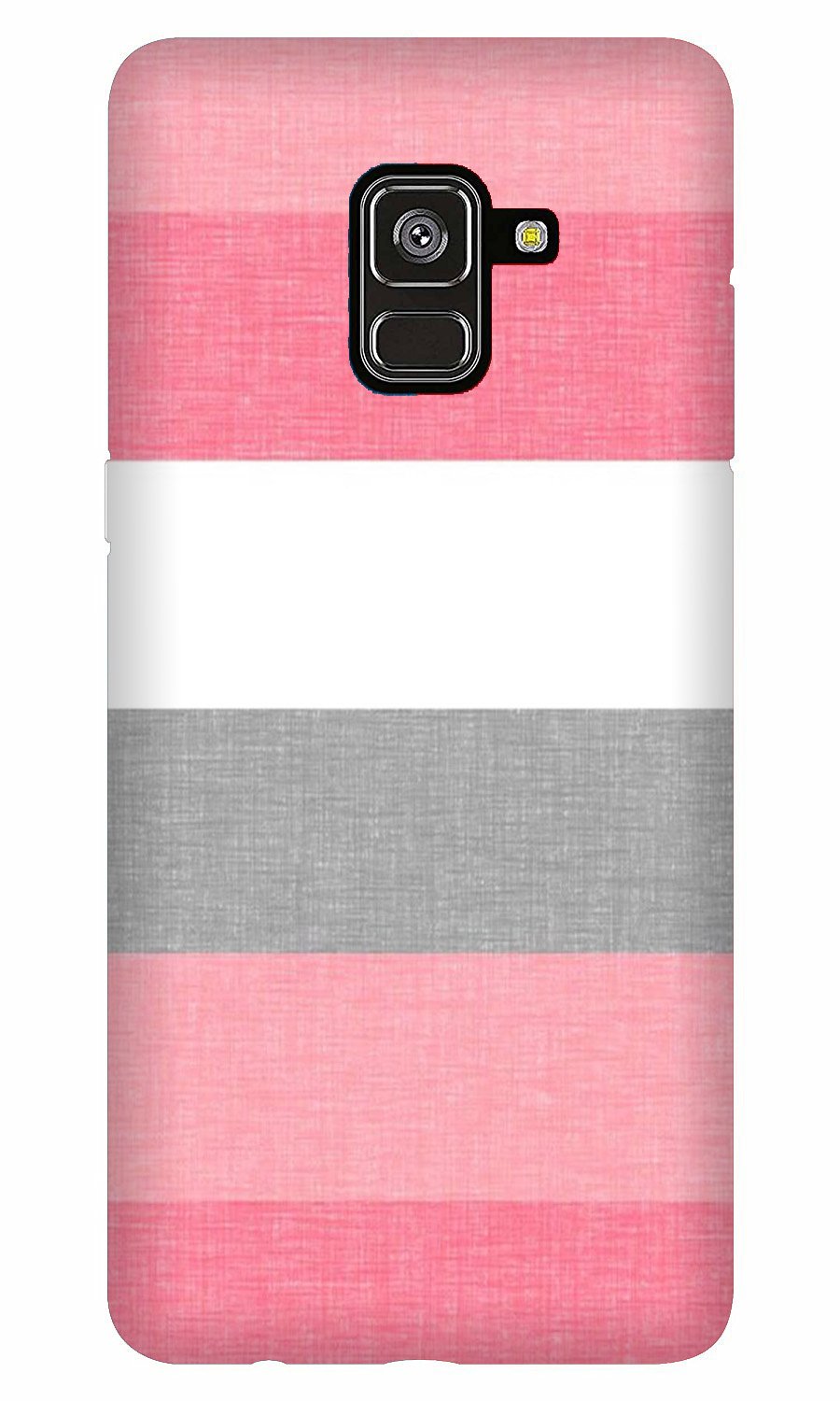 Pink white pattern Case for Galaxy A8 Plus Pink white pattern Case for Galaxy A8 Plus