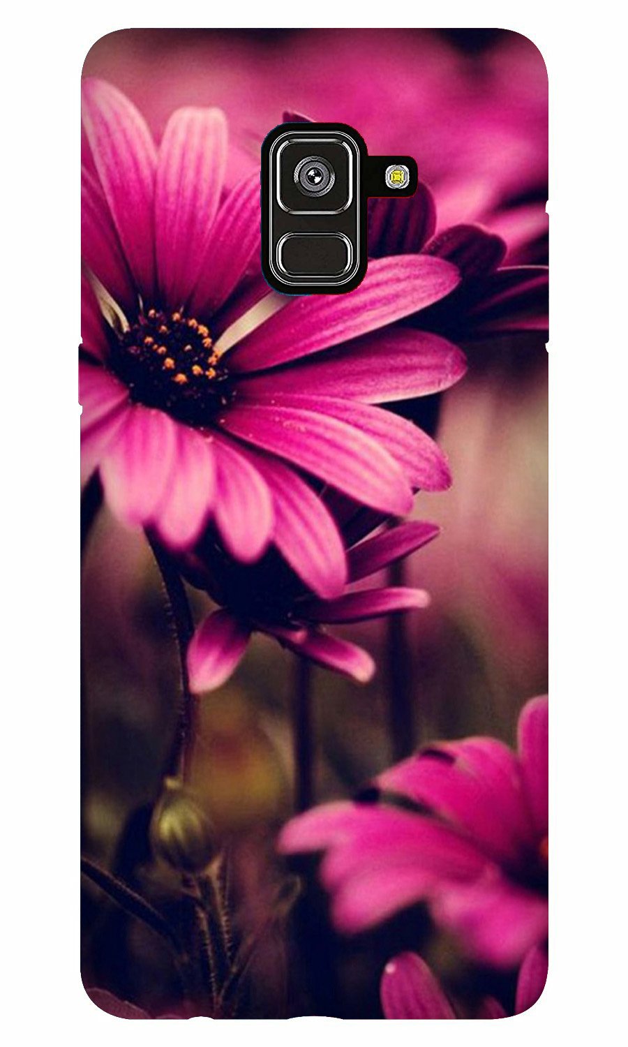 Purple Daisy Case for Galaxy A8 Plus Purple Daisy Case for Galaxy A8 Plus