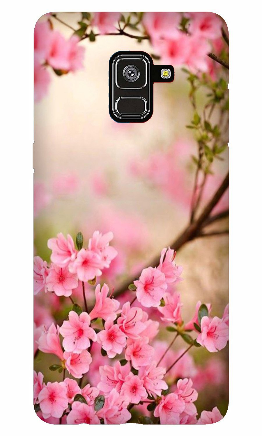 Pink flowers Case for Galaxy A8 Plus Pink flowers Case for Galaxy A8 Plus