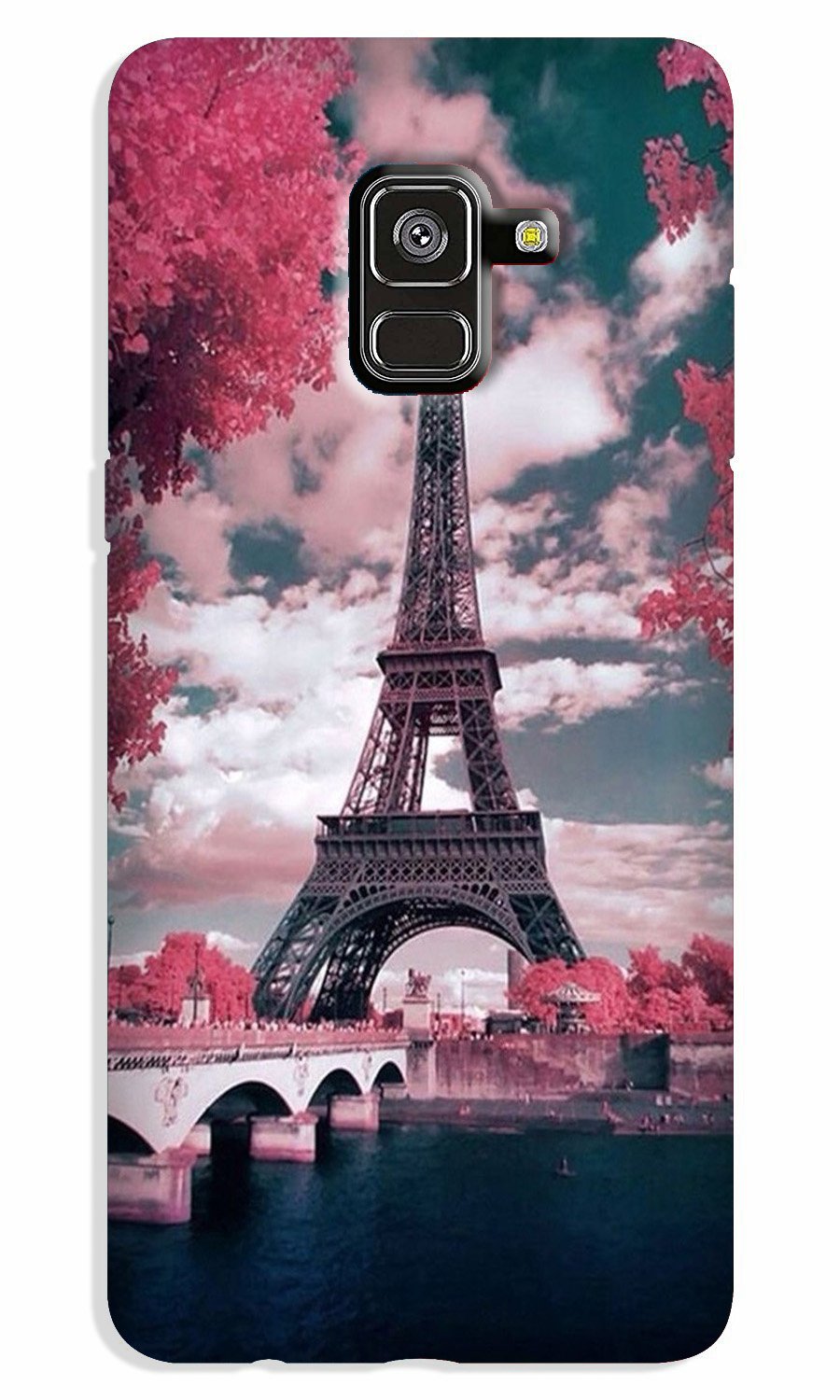 Eiffel Tower Case for Galaxy A8 Plus (Design - 101) Eiffel Tower Case for Galaxy A8 Plus (Design - 101)