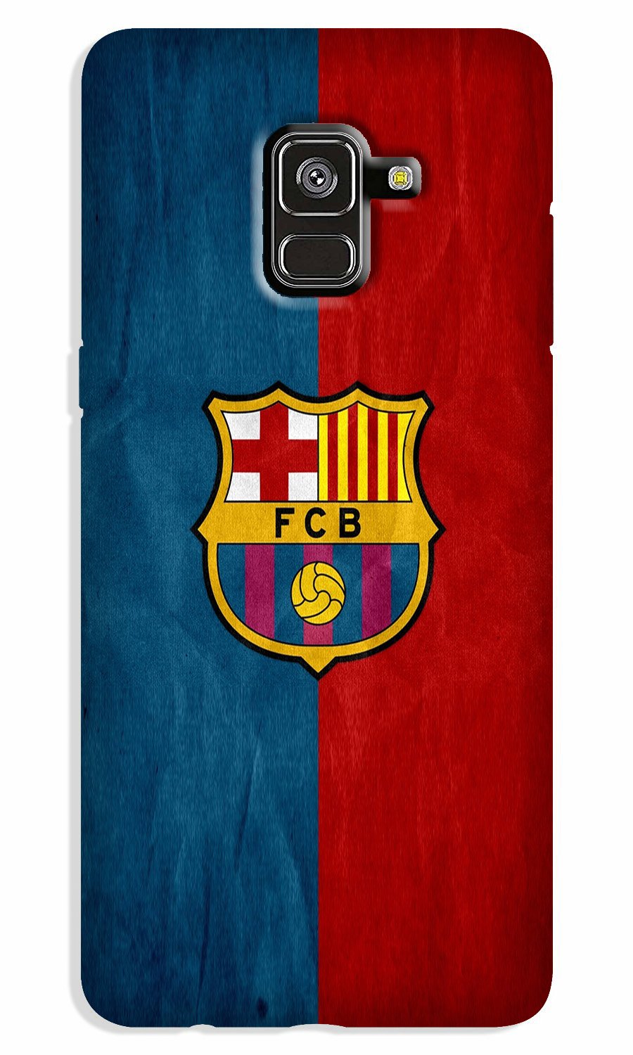 FCB Football Case for Galaxy A8 Plus (Design - 123) FCB Football Case for Galaxy A8 Plus (Design - 123)