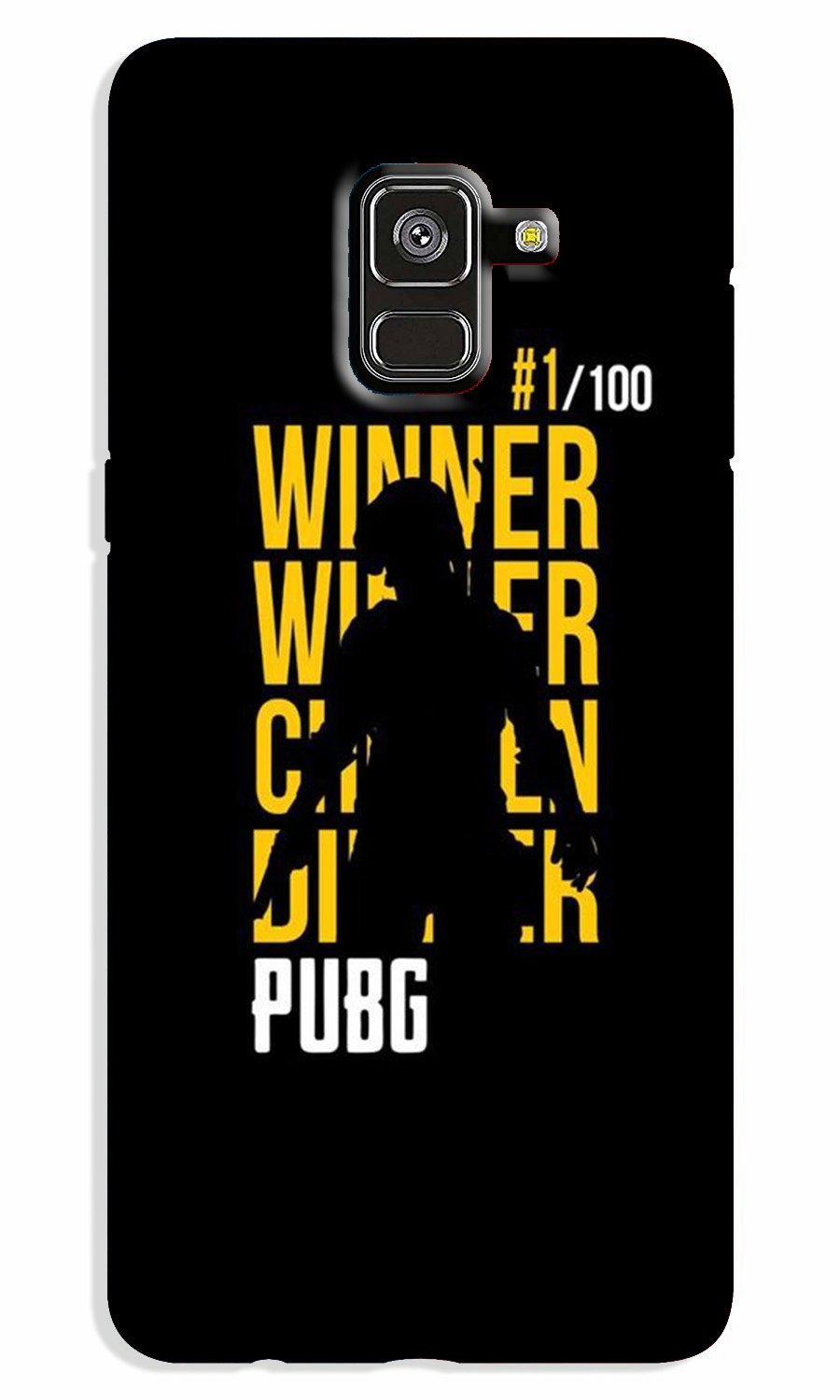 Pubg Winner Winner Case for Galaxy A5 (2018) (Design - 177) Pubg Winner Winner Case for Galaxy A5 (2018) (Design - 177)