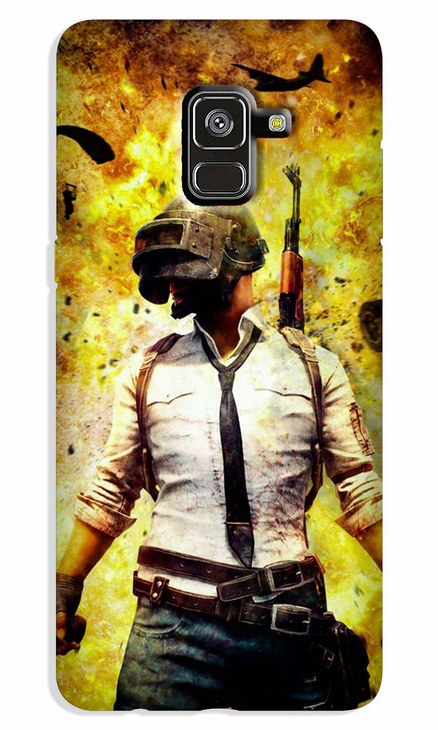 Pubg Case for Galaxy A8 Plus (Design - 180) Pubg Case for Galaxy A8 Plus (Design - 180)