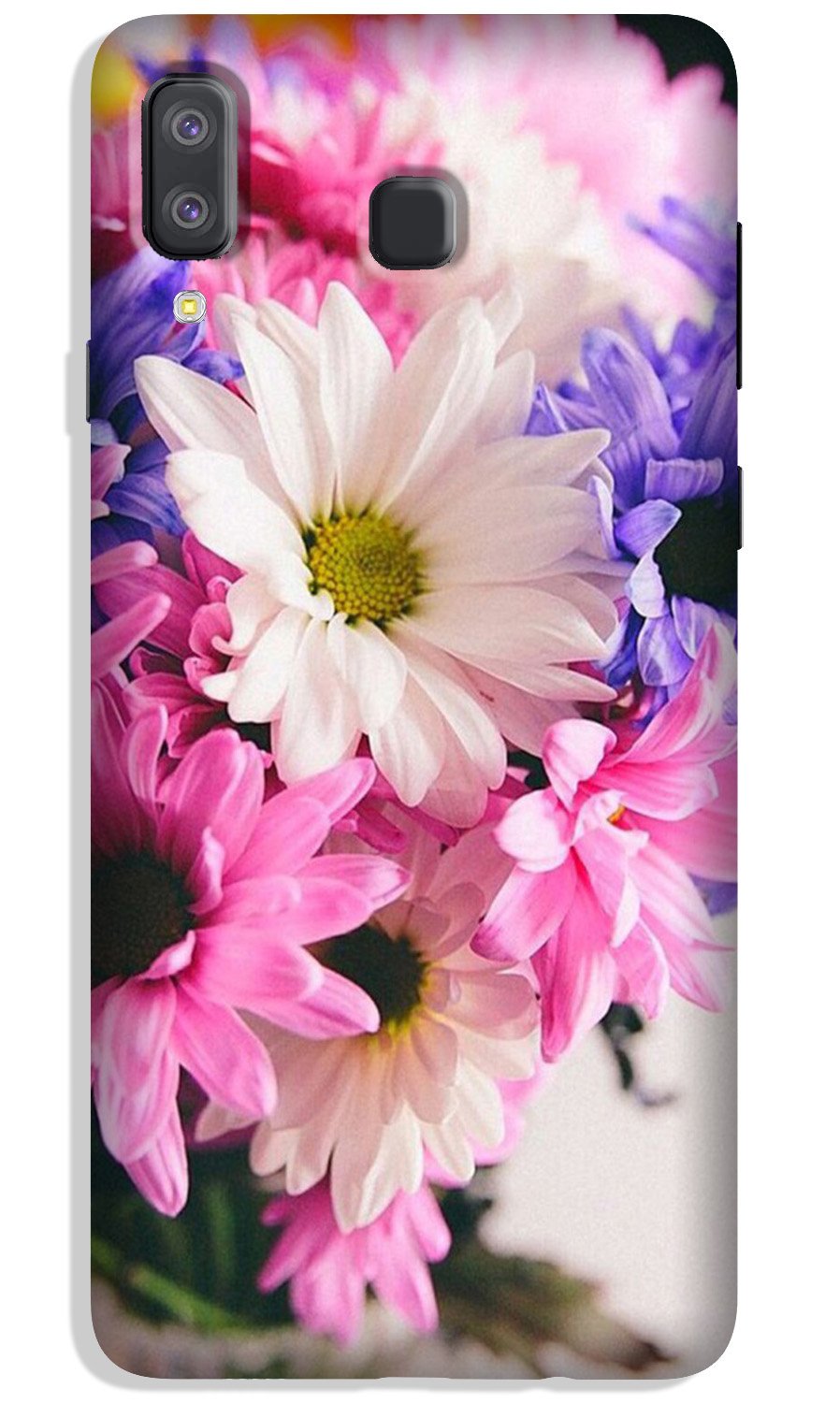 Coloful Daisy Case for Galaxy A8 Star Coloful Daisy Case for Galaxy A8 Star