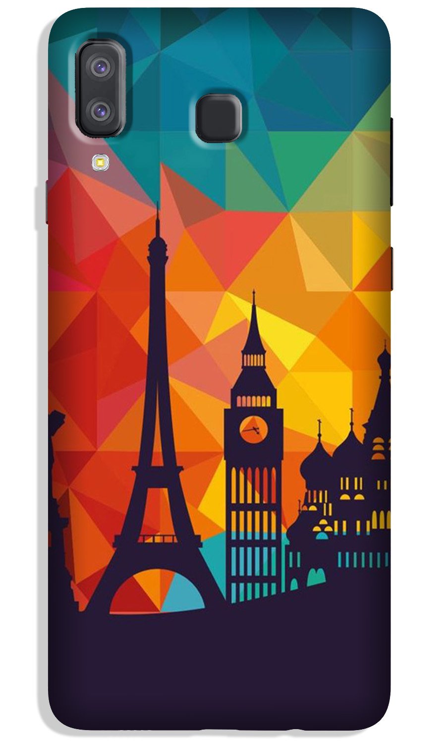 Eiffel Tower2 Case for Galaxy A8 Star Eiffel Tower2 Case for Galaxy A8 Star