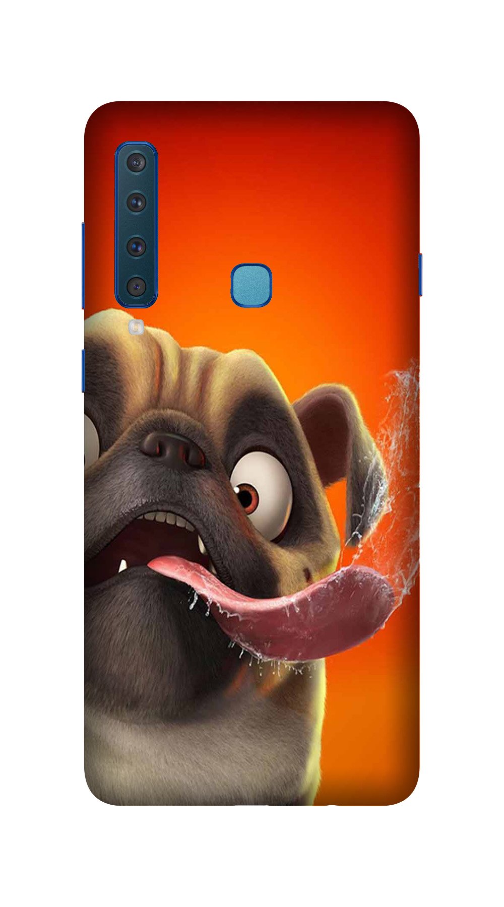 Dog Mobile Back Case for Galaxy A9 2018 (Design - 343) Dog Mobile Back Case for Galaxy A9 2018 (Design - 343)
