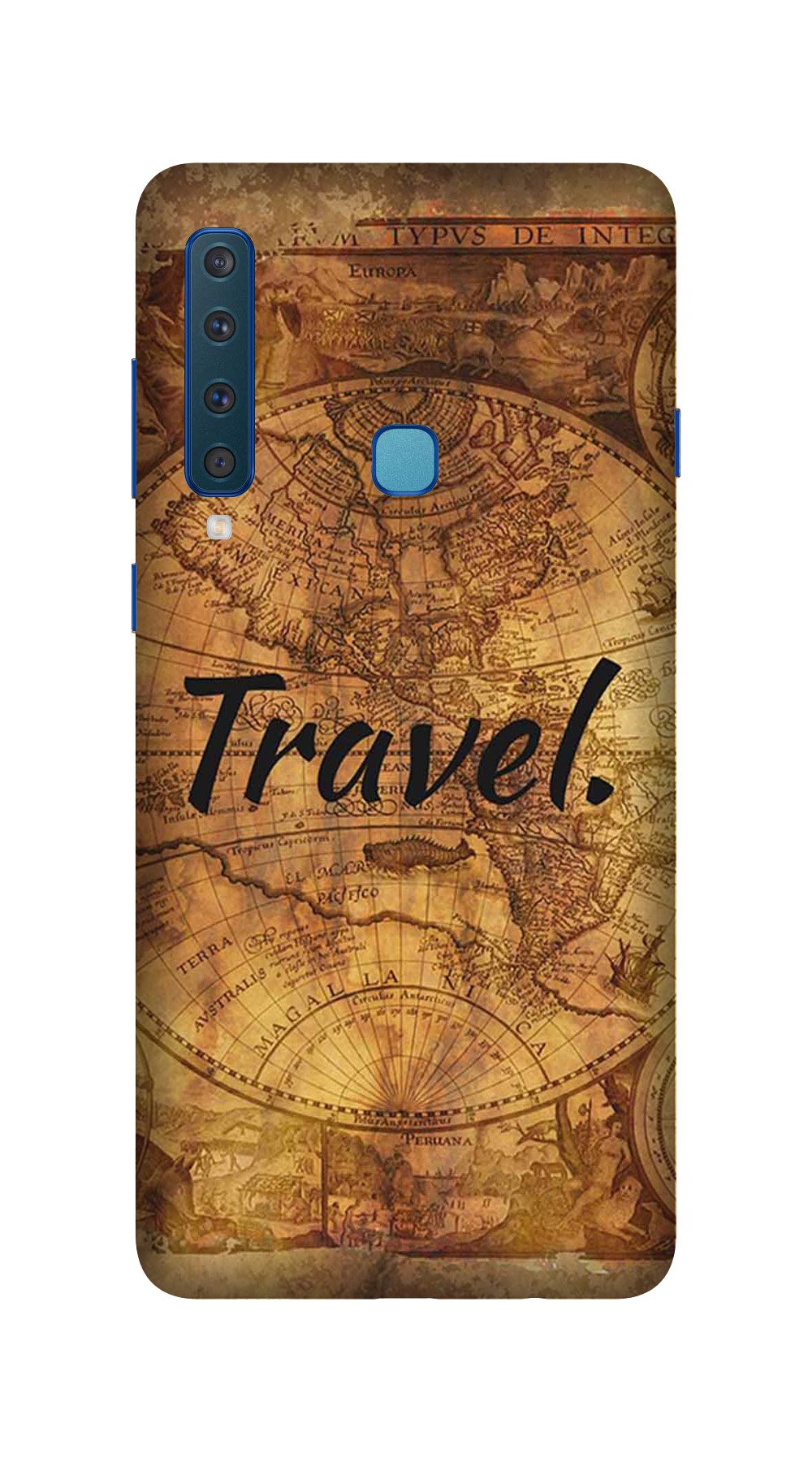 Travel Mobile Back Case for Galaxy A9 2018 (Design - 375) Travel Mobile Back Case for Galaxy A9 2018 (Design - 375)