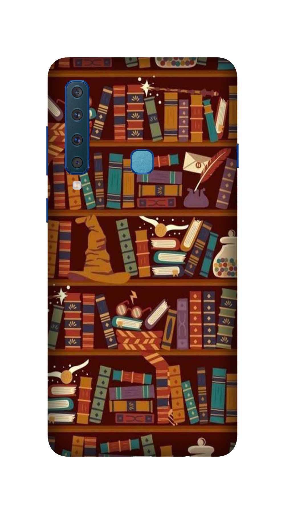 Book Shelf Mobile Back Case for Galaxy A9 2018 (Design - 390) Book Shelf Mobile Back Case for Galaxy A9 2018 (Design - 390)