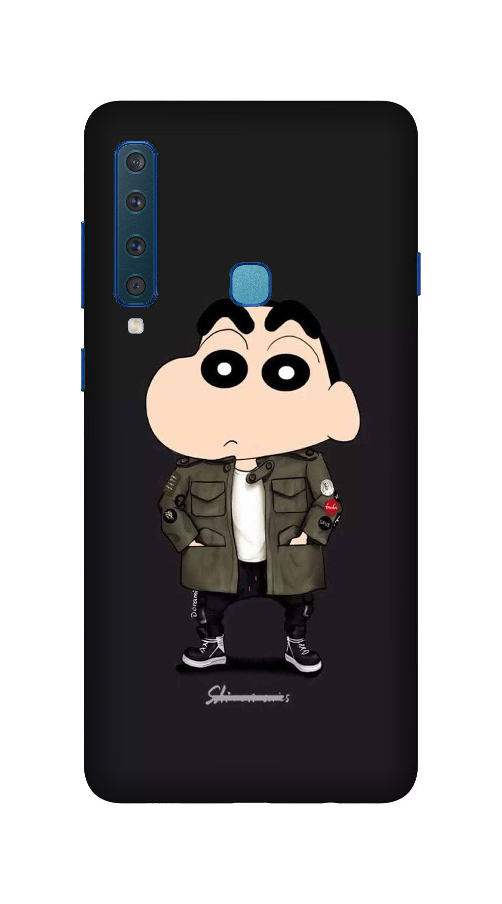 Shin Chan Mobile Back Case for Galaxy A9 2018 (Design - 391) Shin Chan Mobile Back Case for Galaxy A9 2018 (Design - 391)