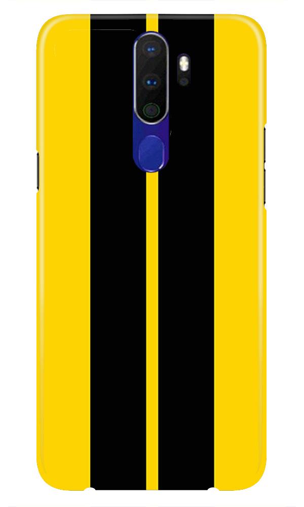 Black Yellow Pattern Mobile Back Case for Oppo A5 2020 (Design - 377) Black Yellow Pattern Mobile Back Case for Oppo A5 2020 (Design - 377)