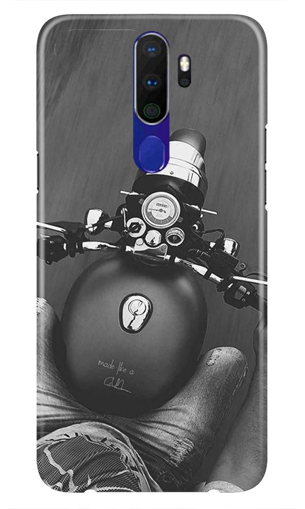 Royal Enfield Mobile Back Case for Oppo A5 2020 (Design - 382) Royal Enfield Mobile Back Case for Oppo A5 2020 (Design - 382)