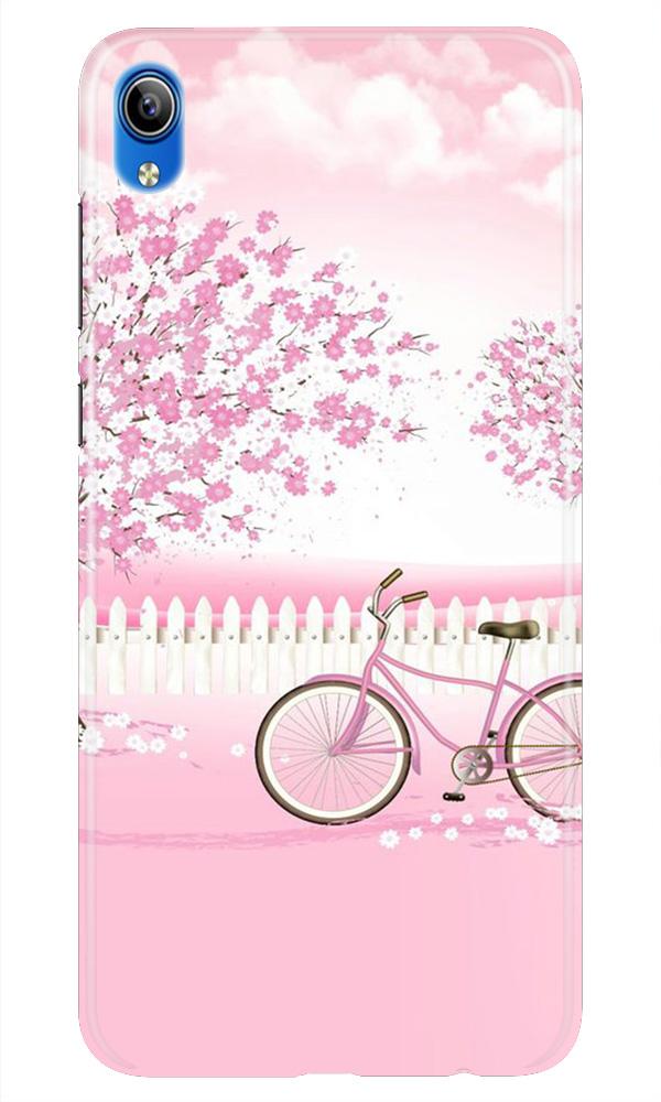 Pink Flowers Cycle Mobile Back Case for Asus Zenfone Lite L1 (Design - 102) Pink Flowers Cycle Case for Asus Zenfone Lite L1 (Design - 102)