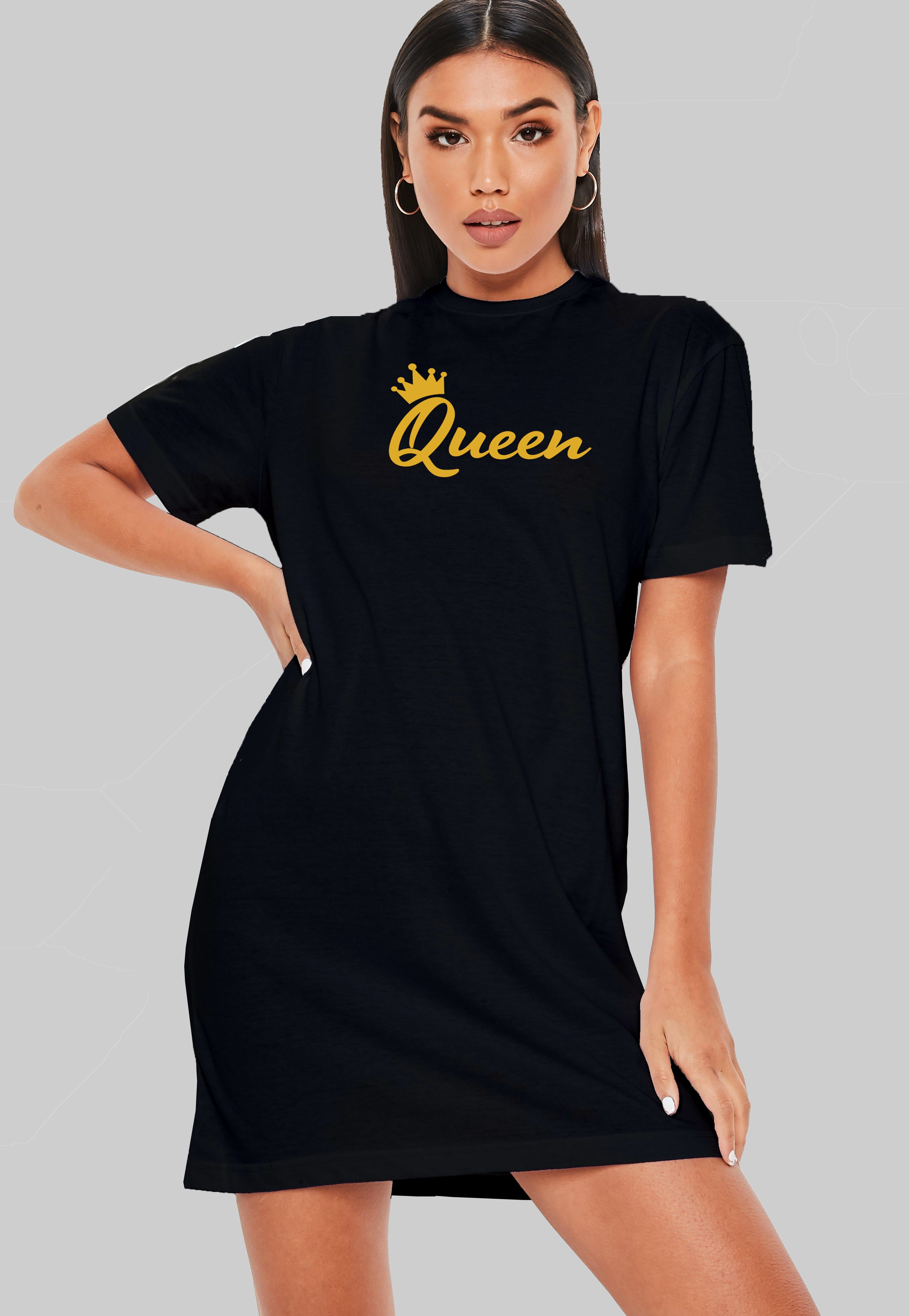 Queen T-Shirt Dress Queen T-Shirt Dress