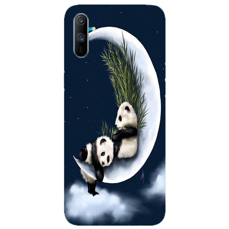 Panda Moon Mobile Back Case for Realme C3 (Design - 318) Panda Moon Mobile Back Case for Realme C3 (Design - 318)