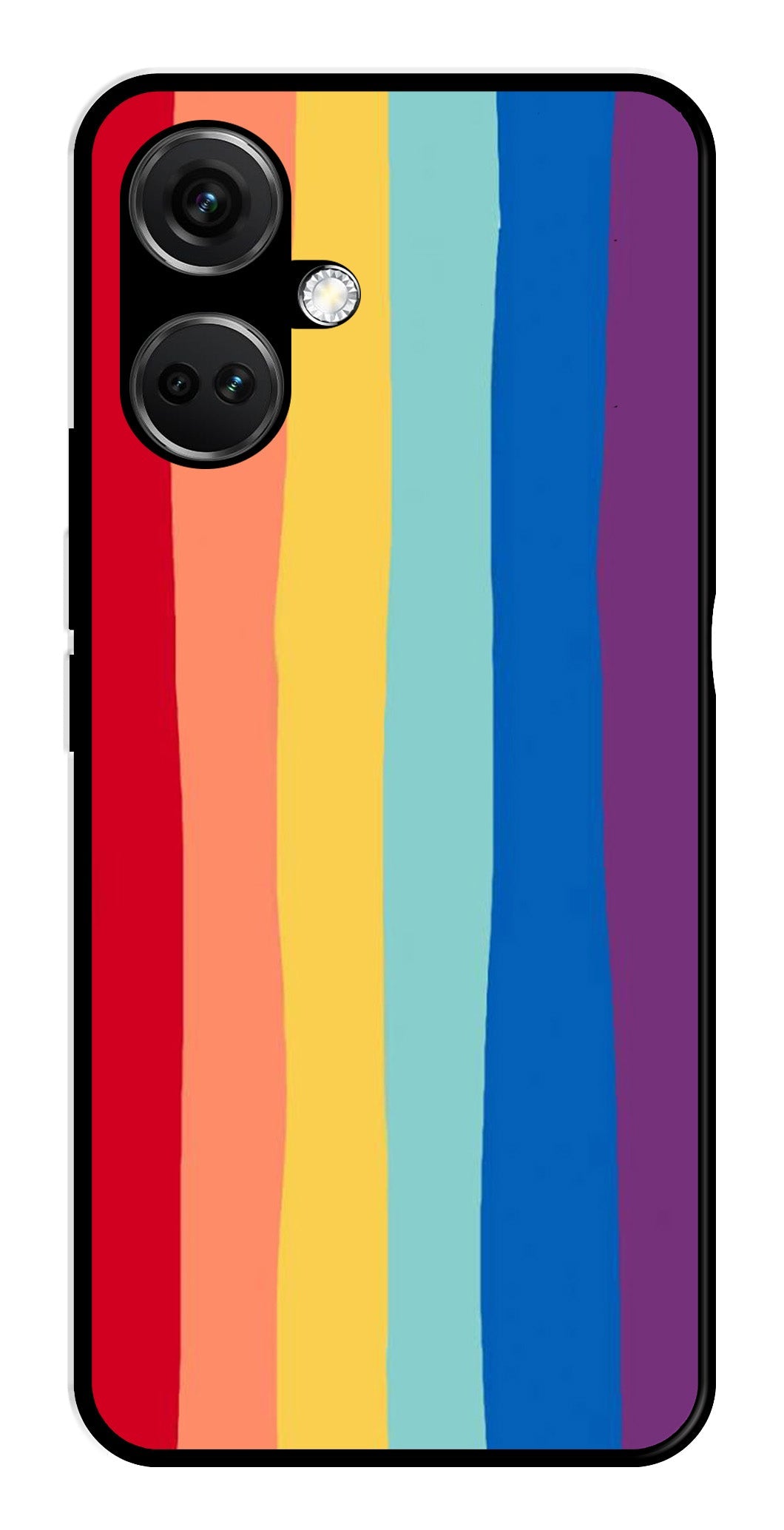 Rainbow MultiColor Metal Mobile Case for OnePlus Nord CE 3 5G Rainbow MultiColor Metal Mobile Case for OnePlus Nord CE 3 5G