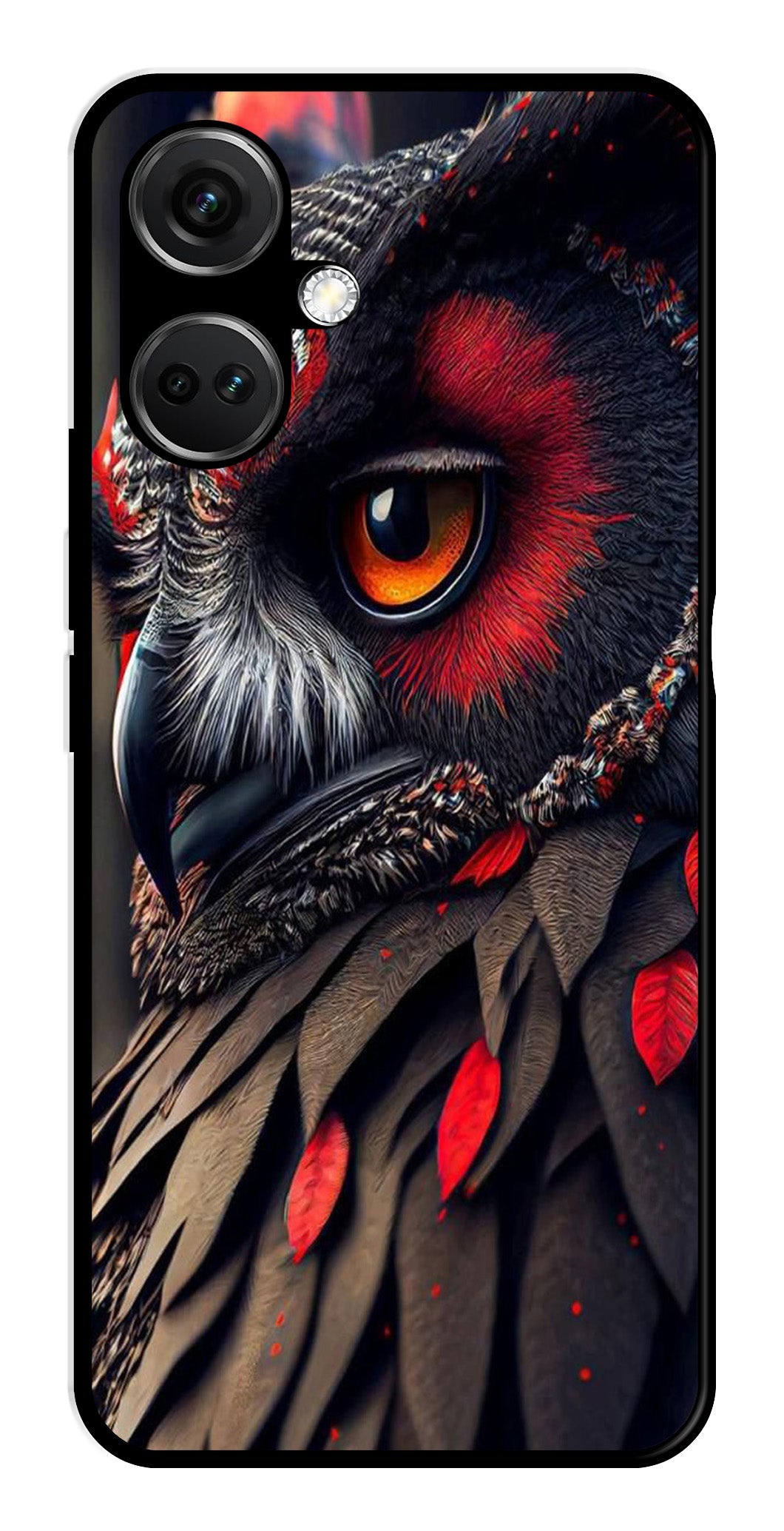 Owl Design Metal Mobile Case for OnePlus Nord CE 3 5G Owl Design Metal Mobile Case for OnePlus Nord CE 3 5G