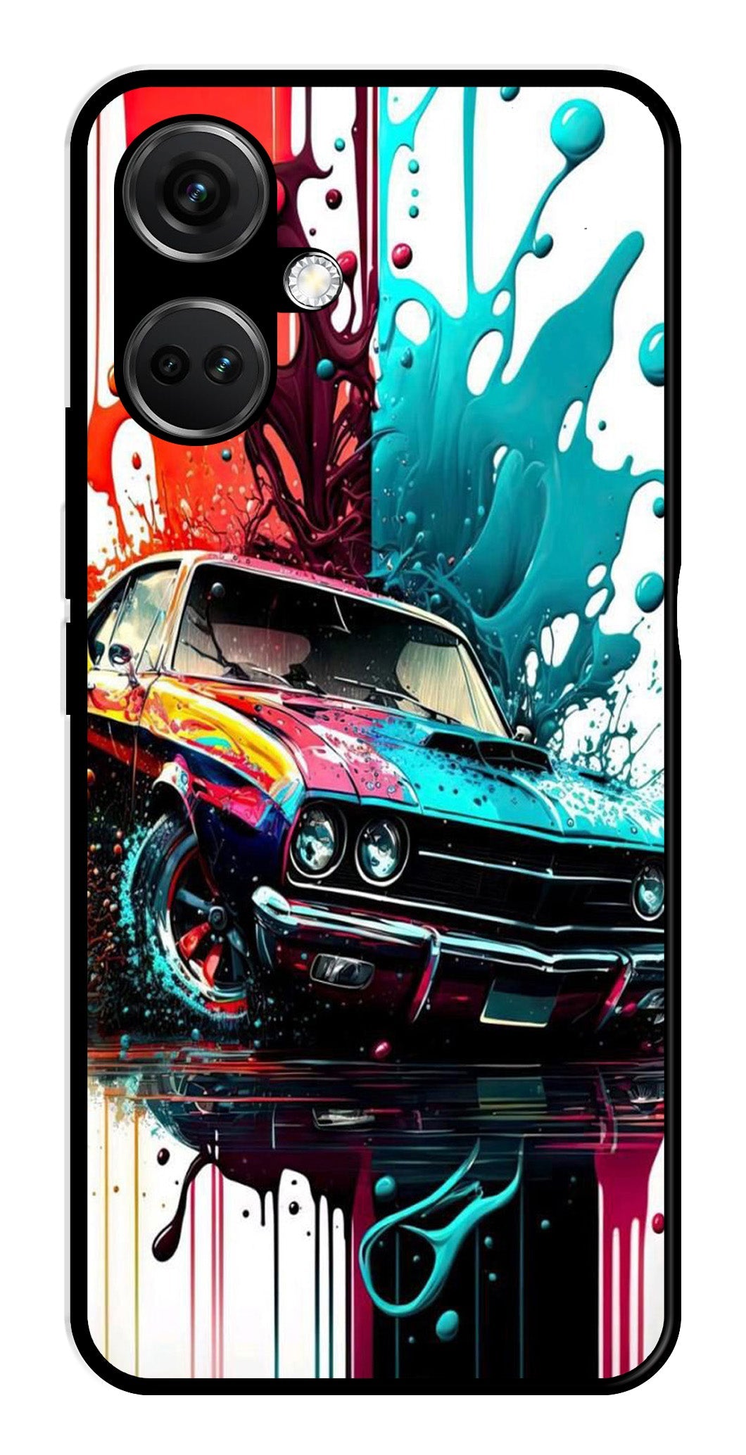 Vintage Car Metal Mobile Case for OnePlus Nord CE 3 5G Vintage Car Metal Mobile Case for OnePlus Nord CE 3 5G